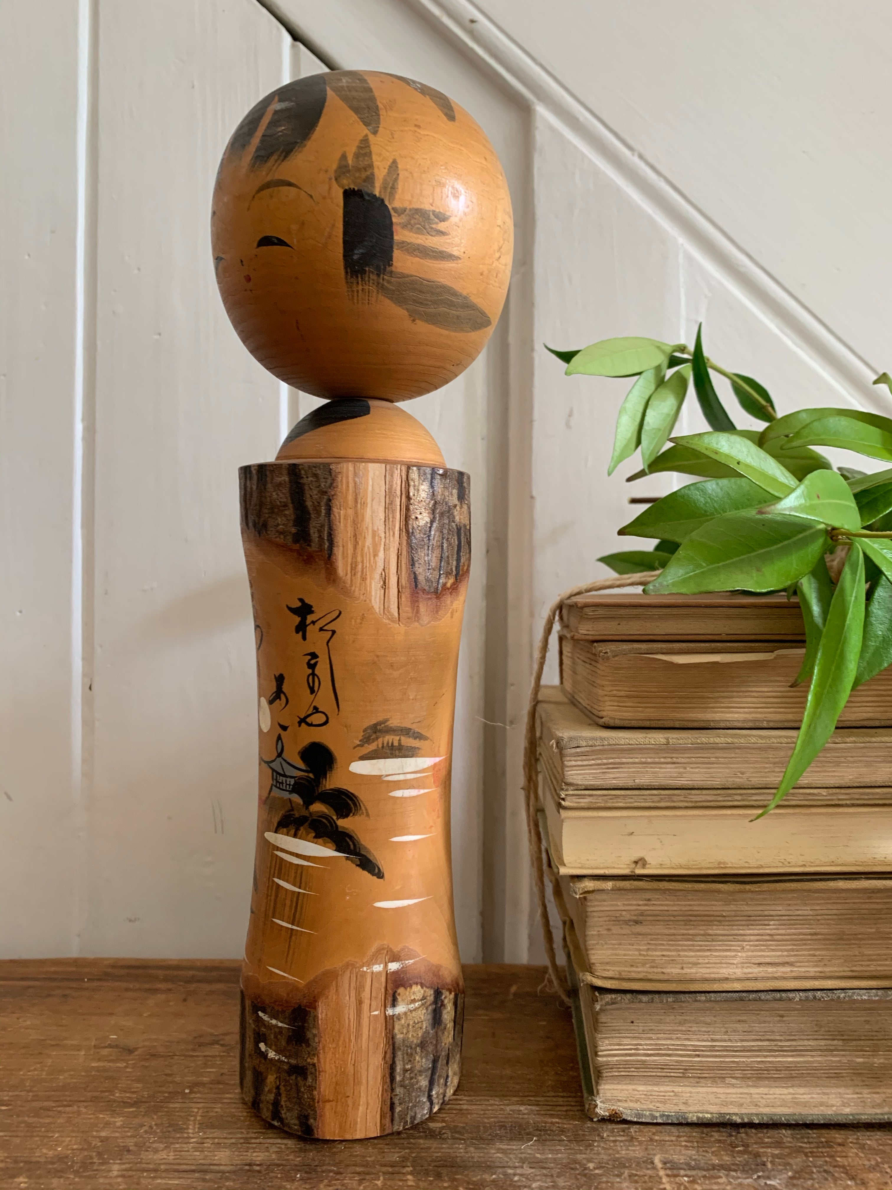 Large Vintage Japanese Kokeshi Doll