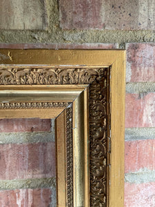 Decorative Carved Gilt Frame