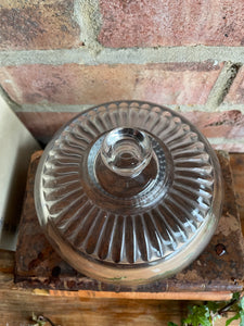 Small French Glass Dome/Cloche