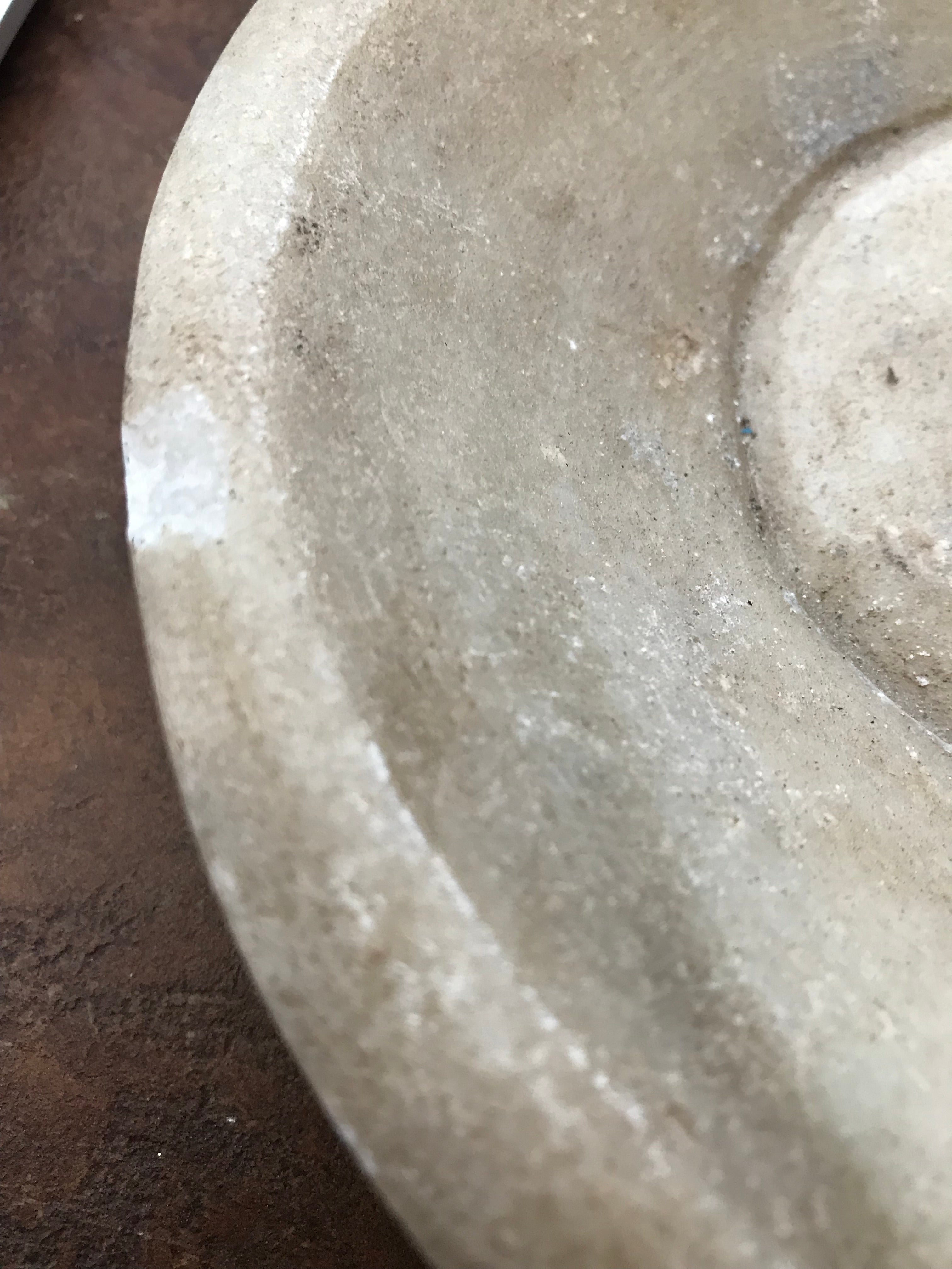 Antique Indian Marble Bowl