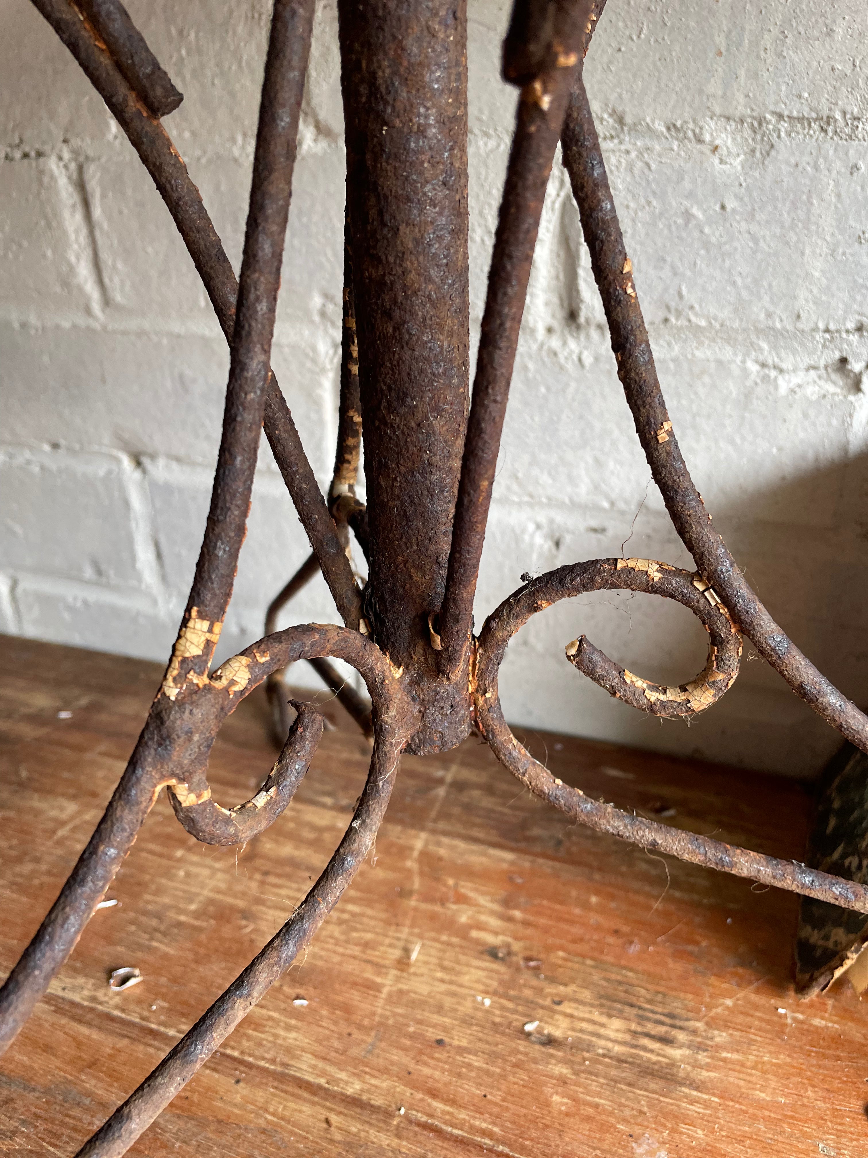 Floor-Standing Ironwork Plant Stand