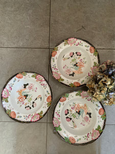 19th Century “Hanly”’Chinoiserie Plate by Ashworth Bros