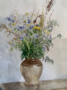 Small Framed Floral Watercolour